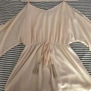 Flowy cream colored romper